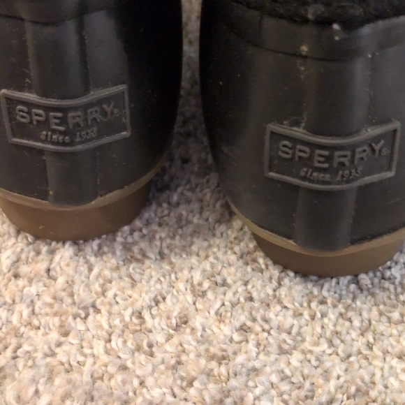 Sperry Women's Black  Winter And Rain Boots - Picture 6 of 12